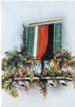 Balcone fiorito