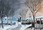 Paese innevato